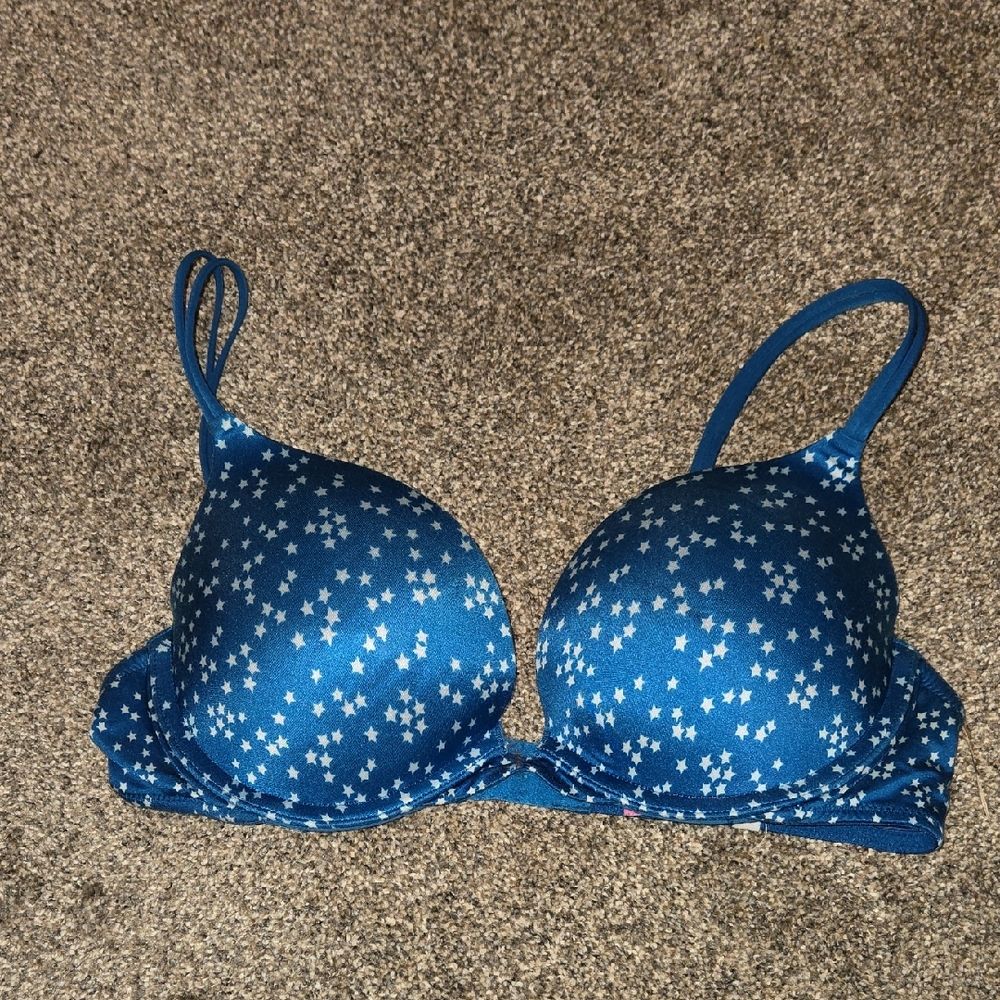 Victoria's Secret Blue Star Bra